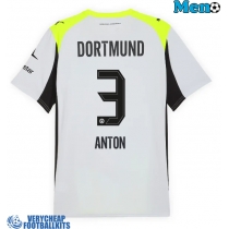 Borussia Dortmund Waldemar Anton #3 Replica Away Shirt 2025-26 Short Sleeve
